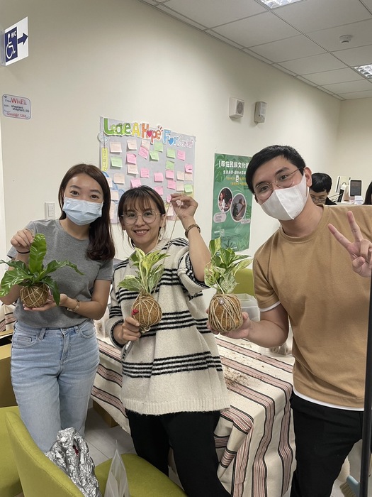 【112-2】0424原住民族文化週：原式生活美學-綠色水苔球手作圖片