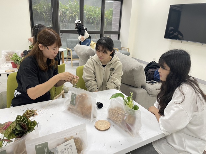 【112-2】0424原住民族文化週：原式生活美學-綠色水苔球手作圖片