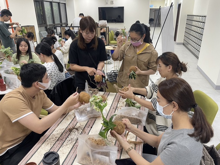 【112-2】0424原住民族文化週：原式生活美學-綠色水苔球手作圖片