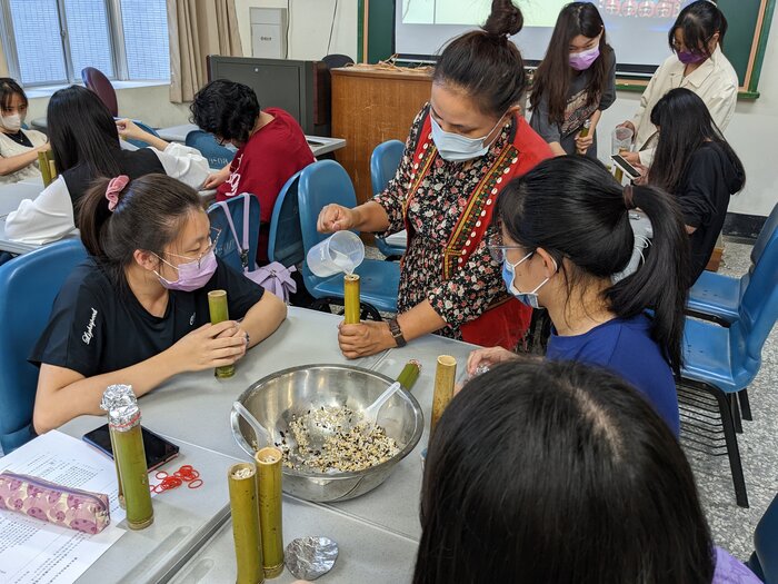 20221013原住民飲食文化講座-竹筒飯DIY圖片